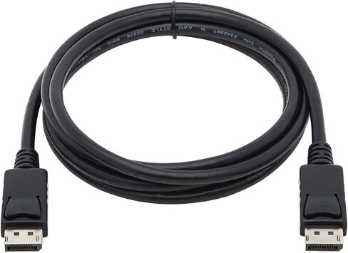 Tripp Lite 4K DisplayPort Cable with Latches, Male-to-Male, DP to DP, 4K @ 30Hz and 2K @ 60Hz, 25 Feet / 7.62 Meters, Lifetime Warranty (P580-025) in Kuwait