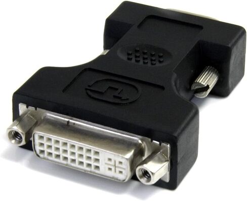 StarTech.com DVI to VGA Cable Adapter - F/M - DVI to VGA connector - DVI to VGA Converter - DVI to VGA Adapter (DVIVGAFM) Beige (Pack of 2) in Saudi Arabia