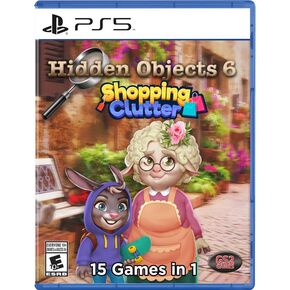 Hidden Objects Collection: Volume 6 Shopping Clutter - 15 Games in 1 - For Playstation 5
