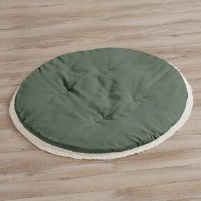 Sweet Jojo Designs Dark Green Boho Boy Girl Gender Neutral Baby Play Mat Tummy Time Activity Infant Playmat Playpen Tent Teepee Floor Sage Modern Bohemian Farmhouse Southwest Shabby Chic Diamond Tuft