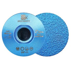 2" Diamond Grinding Wheel #35/40 - for Grinding Shaping Polishing and Cleaning Tile Granite Marble Masonry Brick for 5/8"-11 Angle Grinder