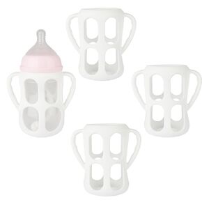 Easy Grip Silicone Baby Bottle Holder for Avent Natural Bottles - Pack of 3