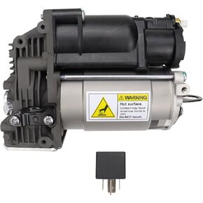 Air Suspension Compressor Pump Compatible with Mercedes-Benz W164 X164 GL320 GL350 GL450 GL550 ML320 ML350 ML450 ML500 ML550 ML63 AMG 2006-2012 Replaces 1643201204 1643200304
