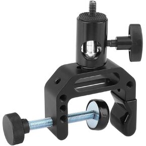 CAMVATE Universal C Clamp Including 1/4" & 3/8" Male、 Female Thread Mounting Points、 Light Stand Head Adapter - 2478