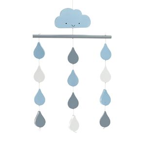 Little Love by NoJo Ceiling Mobile, Happy Little Clouds