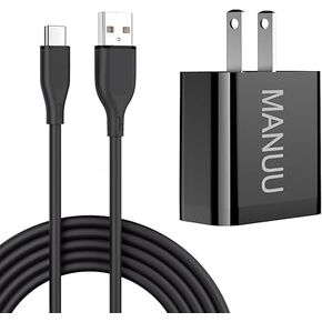 Fast Charger with 6 Ft USB Type-C Cable Compatible with All-New fire HD 8 10 11 Max(Plus/Kids/Kids Pro), All-New Kindle/Paperwhite/Scribe(11th Gen-2022 Release), Samsung S22/S23/S24