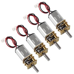 8pcs DC 3V-6V Mini N20 Gear Motor Slow Speed Full Metal Gearbox Without Terminal for Smart Car DIY RC Toys