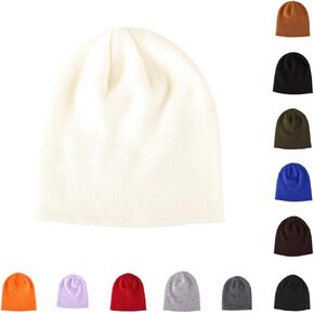 LLmoway Kid Beanie Baby Toddler Boys Girls Knit Hat Soft Slouchy Beanies Warm Skull Cap for Kids Fall Winter Daily 3-8Years