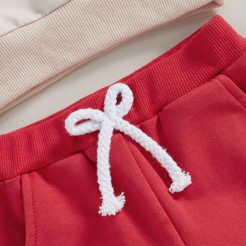 طفلة صبي لطيف كم طويل مطرزة مرح مشرق البلوز الرباط السراويل الطويلة الرضع ملابس عيد الميلاد in Kuwait