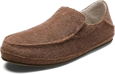 شبشب OluKai Nohea Hulu للسيدات، شبشب ناعم ومريح مع بطانة من الصوف، ووسادة قدم من مزيج الصوف وتصميم كعب منسدل in Kuwait