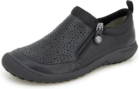 حذاء نسائي من JBU بسحاب جانبي سهل الارتداء ومريح كاجوال من أكسفورد in Kuwait