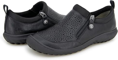 حذاء نسائي من JBU بسحاب جانبي سهل الارتداء ومريح كاجوال من أكسفورد in Kuwait