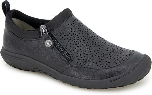 حذاء نسائي من JBU بسحاب جانبي سهل الارتداء ومريح كاجوال من أكسفورد in Kuwait