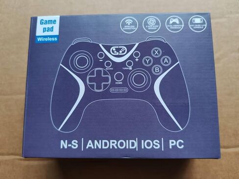 Cehensy Switch Controller,Bluetooth Switch Pro Controllers for Nintendo Switch/Lite/OLED/PC Window,PC Gaming Controller with Programmable Buttons,Wake up,Gyro Axis,Turbo,Dual Vibration,Black/Blue in Kuwait