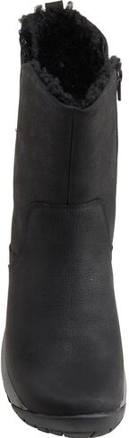 Merrell Women's Encore 4 Tall Zip Polar Boots - Waterproof, Nubuck, Wide Width, (Black) (US Footwear Size System, Adult, Women, Numeric, Wide, 9.5) in Saudi Arabia