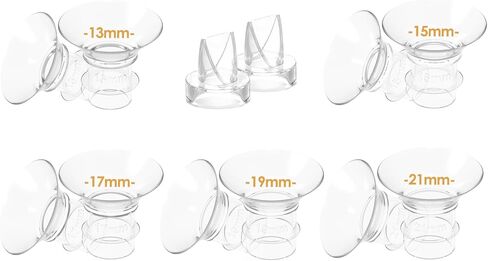 6Pack Silicone Duckbill Valves & 4Pack Silicone Diaphragms for S9/S12/S9Pro/S12Pro Wearable Breast Pumps, Essential Electric Breast Pump Replacement Parts for Breastfeeding in Saudi Arabia