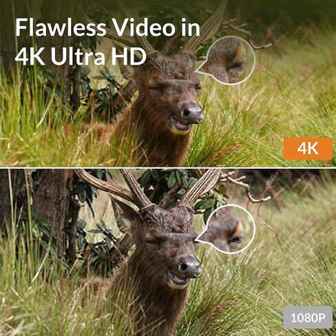 كاميرا GardePro A80 Trail 4K WiFi، رؤية ليلية، تنشيط الحركة in Kuwait