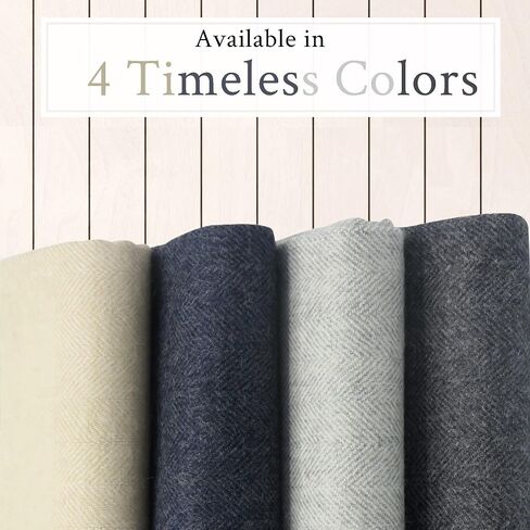 Lightweight Throw Blanket - 100% Baby Alpaca Wool Herringbone Weave - Ethically Sourced - Gentle on Skin - Softer and Warmer Than Wool - Limited Production - Off-White/Cream in Saudi Arabia