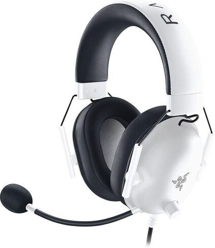Razer - سماعة الألعاب السلكية BlackShark V2 X للكمبيوتر الشخصي، وPS5، وPS4، وSwitch، وXbox X|S، وXbox One - أبيض (متجدد) in Saudi Arabia
