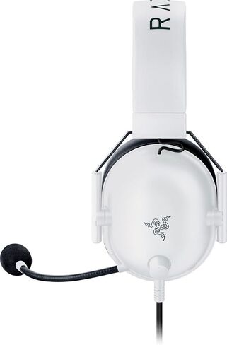 Razer - سماعة الألعاب السلكية BlackShark V2 X للكمبيوتر الشخصي، وPS5، وPS4، وSwitch، وXbox X|S، وXbox One - أبيض (متجدد) in Saudi Arabia