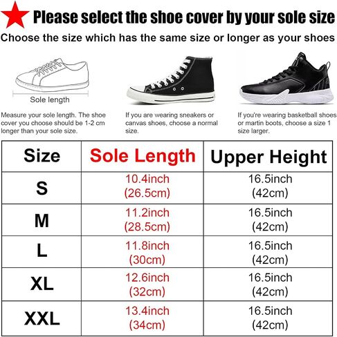 JUSTTOP rain Shoe Covers Waterproof, Recyclable Waterproof Shoe Covers, Shoe Covers for rain with Zipper, Foldable & Non-Slip, rain Shoe Covers, Unisex Rainboots, Reflector (Small) in Saudi Arabia