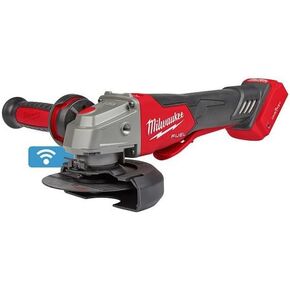 Milwaukee 2882-20 M18 FUEL Brushless Lithium-Ion 4-1/2 in. / 5 in. Cordless Braking Grinder with No-Lock Paddle Switch with ONE-KEY (Tool Only)