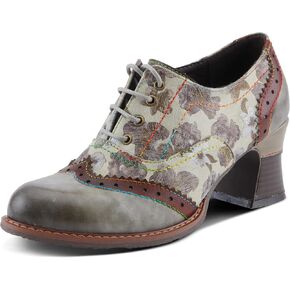 Spring Step L'Artiste Perrine Women's Professional Loafer - Artful Prints, Feminine Details, Polished Look