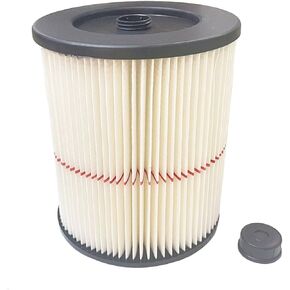 17816 Filter Replacement parts 1 pack Fits for Craftsman 9-17816 Vacuum Cleaner Compatible With Wet Dry Vacuum Cleaner 5 Gallon and Larger Vacuum Cleaner