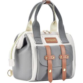 Hiroyuki Small Diaper Tote Bag, Baby Bag for Mom Travel Mini Cute Diaper Bag Backpack for Girls Women Crossbody Mommy Bag