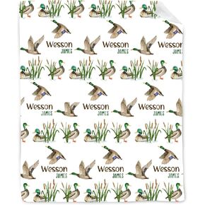 Woodland Animal Baby Blanket for Boy Girl Chirstmas Gift,Neutral Forest Pine Tree Bear Deer Wolf Flannel Nursery Blanket, Soft Cozy Newborn Toddler Infant Kid Crib Bedding 40''x 50'' for Child