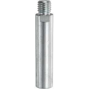 HARFINGTON 2pcs 5/8"-11 Thread Angle Grinder Extension Shaft 100mm Connecting Rotary Rod Machine Extension Rod for Car Polisher Polishing Pads