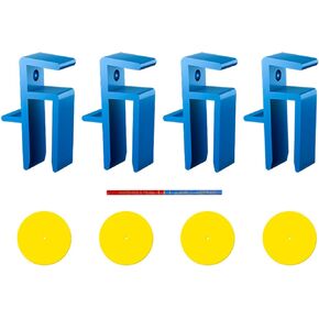 Woodworking & Carpentry Jigs Set Make Scribing Fillers Toe Kicking and Ceiling Scribe for Carpenter Cabinet Installation, 75mm, 4 pack