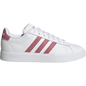 adidas Women's Grand Court Base 2.0 Tennis Shoes, Cloud White-core Black, 9