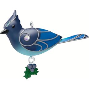 Hallmark Keepsake Christmas Ornament 2024, The Beauty of Birds Violet-Green Swallow, Gift for Her