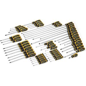 GEARWRENCH 51 Pc. Master Complete Screwdriver Set, Dual Material Handles - 80051A