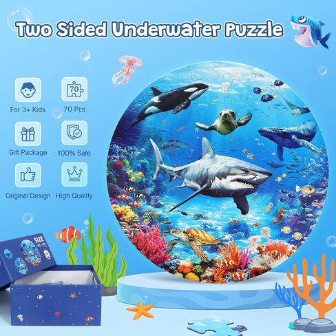 Floor Puzzles for Kids Ages 3 4 5 6 7 8, 70 Piece Construction Site Jigsaw Puzzle with Excavator Bulldozer Forklift Dumper Truck, Building Site Educational Toy Gift for Boys Birthday Christmas in Saudi Arabia