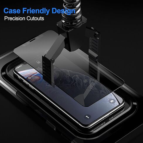 [3+3 عبوات من واقي الشاشة الزجاجي لهاتف iPhone 16 Pro مع واقي عدسة الكاميرا، طبقة زجاجية شفافة عالية الدقة مقاس 6.3 بوصة لهاتف iPhone Pro، مضادة للخدش، خالية من الفقاعات، صديقة للحافظة in Kuwait