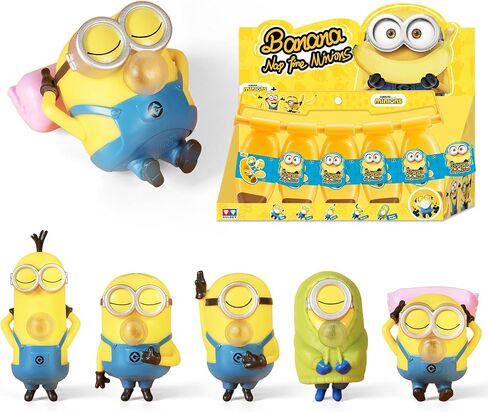 Minions Blind Box Figures Toys, Banana Rocking Sleeping Bag Squeeze Toys, Keychain Stress Relief Toys, Banana Stress Toys to All Ages, Squishy Stress Toys for Kids Boys Girls, 1 Pack in Saudi Arabia