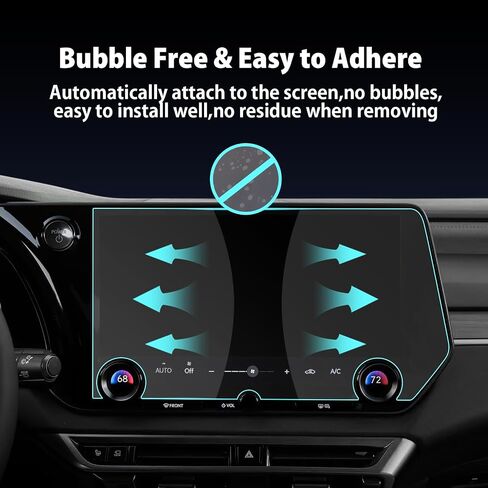 LUWU for 2022 Lexus LX600 Screen Protector 12.3Inch Touch Screen 2023 LX 600 Luxury HD Plastic Screen Protector 2022 2023 Lexus LX600 Accessories 2023 Lexus LX Touchscreen Display Protective Film 2PCS in Saudi Arabia