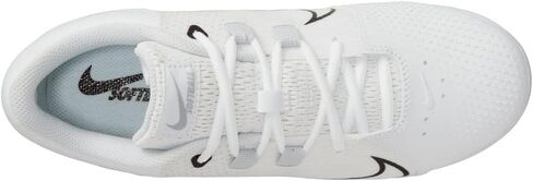 Nike Hyperdiamond 4 Pro Metal Softball Cleats White | Black Size 10 Medium in Saudi Arabia