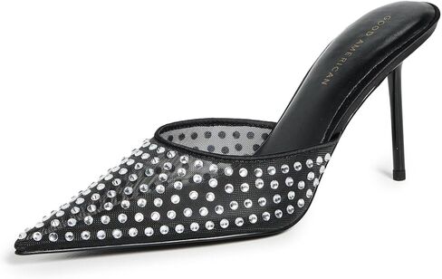 Good American Women's Diamond Mesh Mules in Saudi Arabia