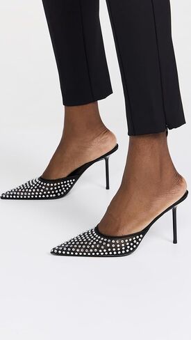 Good American Women's Diamond Mesh Mules in Saudi Arabia
