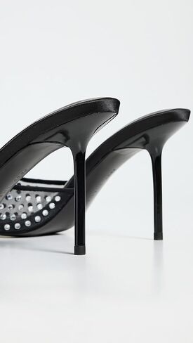 Good American Women's Diamond Mesh Mules in Saudi Arabia