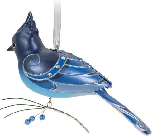Hallmark Keepsake Christmas Ornament 2024, The Beauty of Birds Violet-Green Swallow, Gift for Her in Saudi Arabia