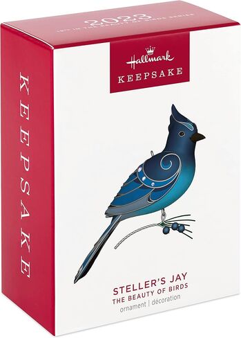 Hallmark Keepsake Christmas Ornament 2024, The Beauty of Birds Violet-Green Swallow, Gift for Her in Saudi Arabia