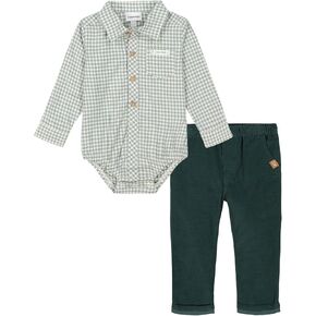Calvin Klein baby-boys 2pc Woven Pant Set