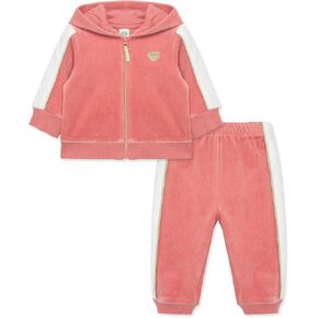 Little Me Clothes for Baby Girls' Hoodie and Pant Set, 12 Months - 4 Toddler