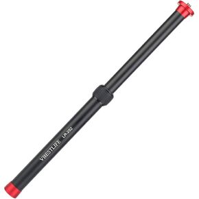 Aluminium Alloy Extension Rod with CNC Oxidation Process 2 Section Design Tripod Telescopic,with 1/4 Inch Screw Port at The Bottom,194.5g 1/4 Inch &3/8 Inch