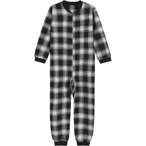 Latuza Men's Cotton Flannel Onesie Adult One Piece Pajamas Jumpsuit in Kuwait
