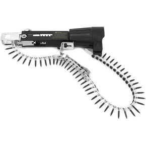 Automatic Screw Nail Gun Adapter Electric Drill Chain Woodwork Tool Cordless Power Drill Attachment Set, 1PC